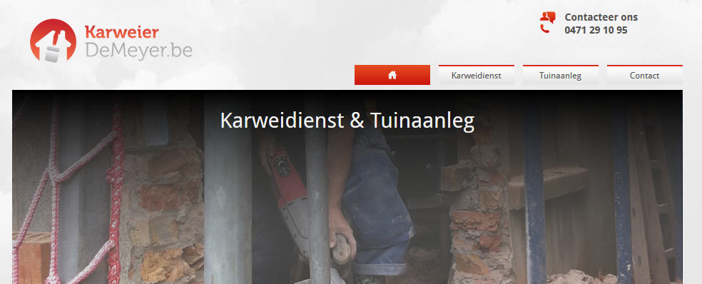 Nieuwe website Karweier De Meyer